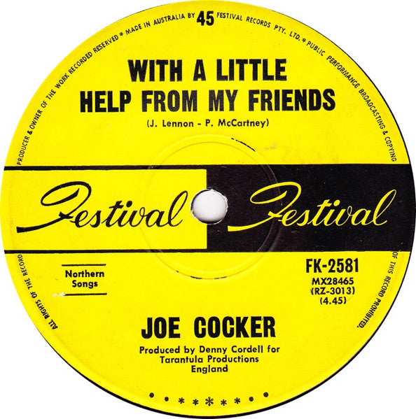 Joe Cocker – With A Little Help From My Friends