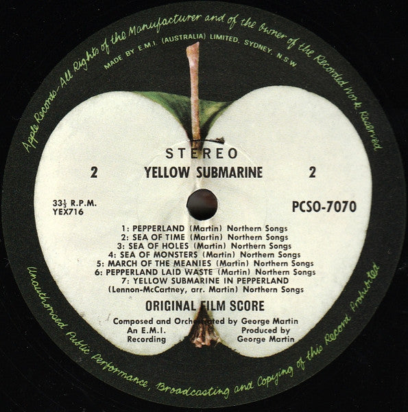 The Beatles – Yellow Submarine LP vinyl record, image 4 of 5