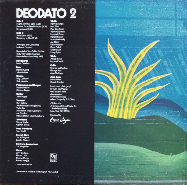 Eumir Deodato – Deodato 2 LP vinyl record, image 2 of 6