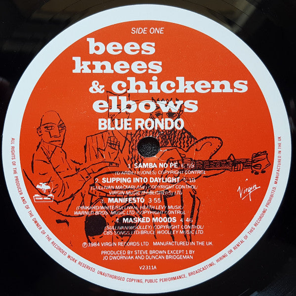 Blue Rondo À La Turk – Bees Knees & Chickens Elbows LP vinyl record, image 3 of 6