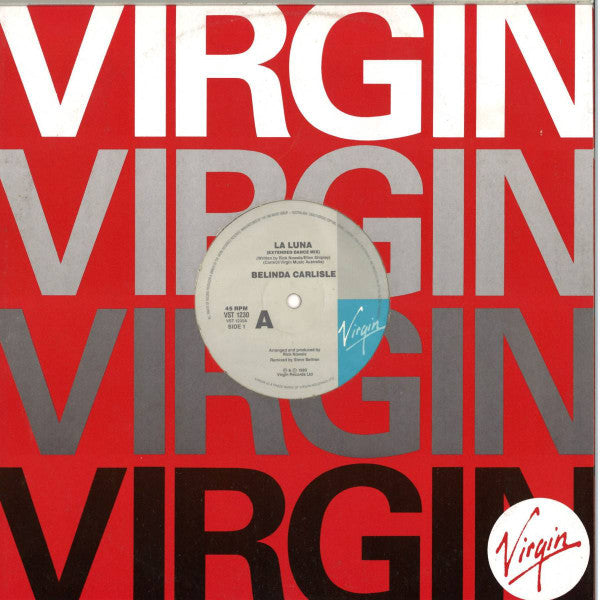 Belinda Carlisle – La Luna 12" vinyl record, image 3 of 3