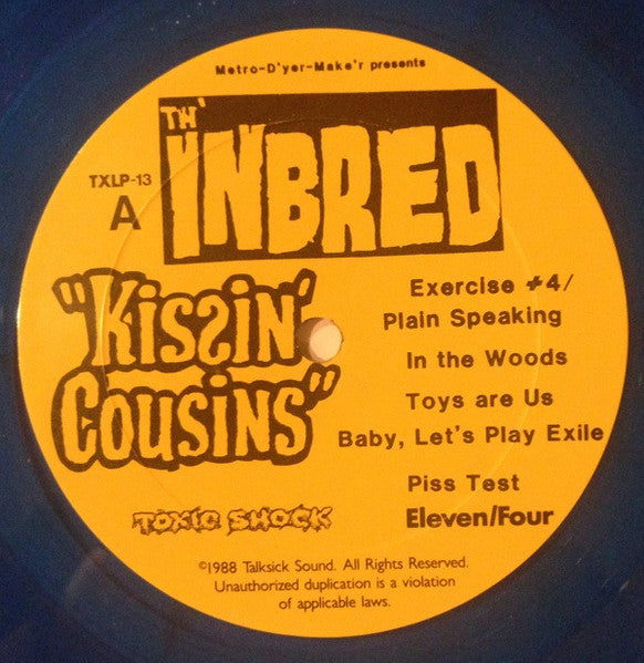 Th'Inbred – Kissin' Cousins LP vinyl record, image 3 of 10
