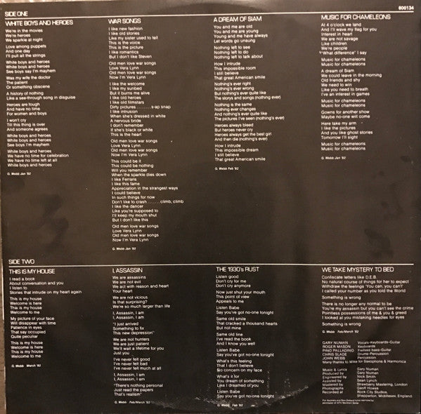Gary Numan – I, Assassin LP vinyl record, image 7 of 8
