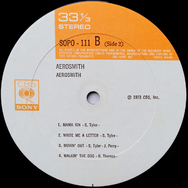 Aerosmith – Aerosmith LP vinyl record, image 4 of 10