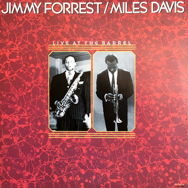 Jimmy Forrest, Miles Davis – Live At The Barrel LP vinyl record, image 2 of 7