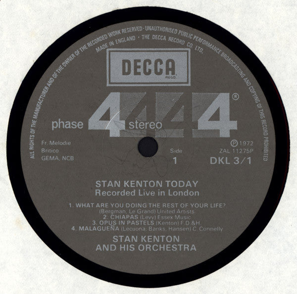 Stan Kenton – Stan Kenton Today (2xLP) LP vinyl record, image 6 of 8