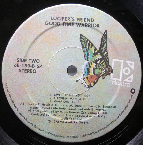 Lucifer's Friend – Good Time Warrior LP vinyl record, image 4 of 4