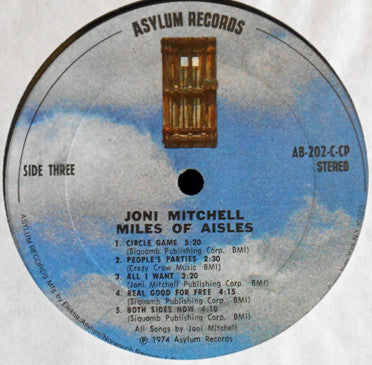 Joni Mitchell, The L.A. Express – Miles Of Aisles (2xLP) LP vinyl record, image 9 of 10