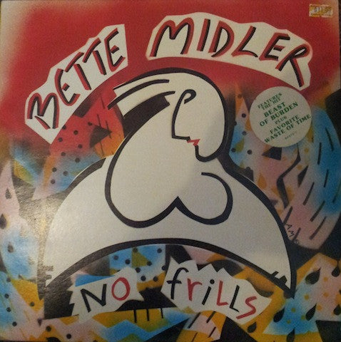 Bette Midler – No Frills LP vinyl record, image 1 of 7