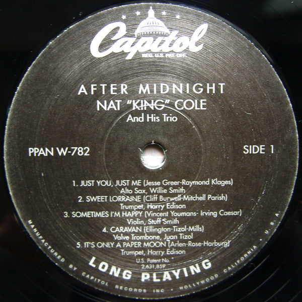 The Nat King Cole Trio – After Midnight - Complete Session (2xLP) LP vinyl record, image 4 of 7