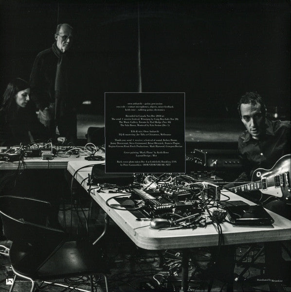 Oren Ambarchi, Crys Cole, Keith Rowe – Black Plume LP vinyl record, image 2 of 4