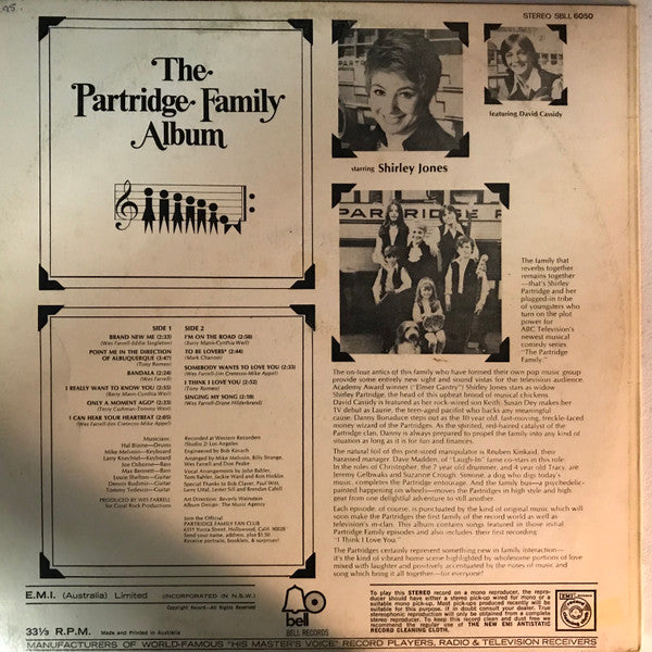 The Partridge Family – The Partridge Family Album LP vinyl record, image 2 of 4