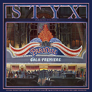 Styx – Paradise Theatre LP vinyl record