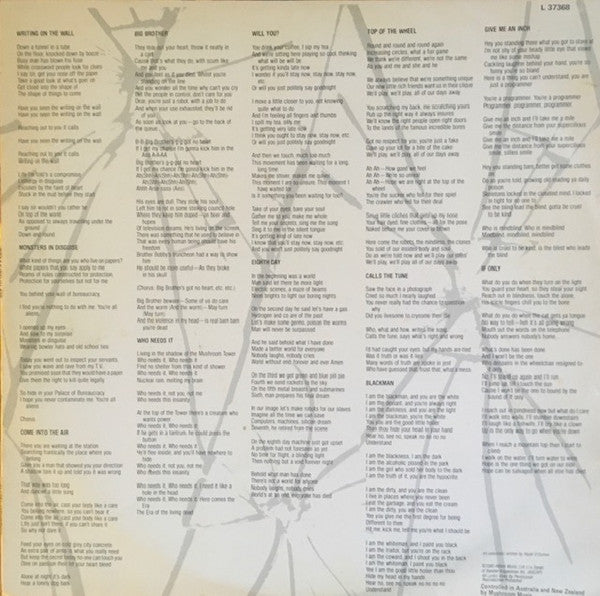 Hazel O'Connor – Breaking Glass LP vinyl record, image 4 of 6