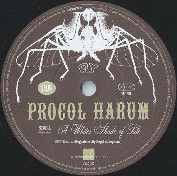 Procol Harum – A Whiter Shade Of Pale 7" vinyl record, image 4 of 6