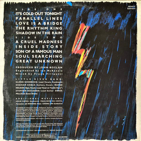 Little River Band – Monsoon LP vinyl record, image 2 of 7