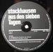 Karlheinz Stockhausen, Ensemble Musique Vivante – Aus Den Sieben Tagen LP vinyl record, image 4 of 5