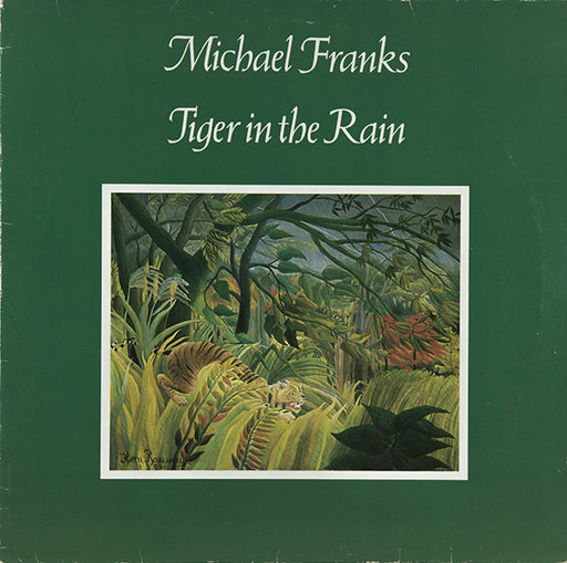 Michael Franks – Tiger In The Rain LP vinyl record, image 1 of 6
