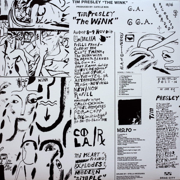 Tim Presley – The Wink LP vinyl record, image 2 of 7
