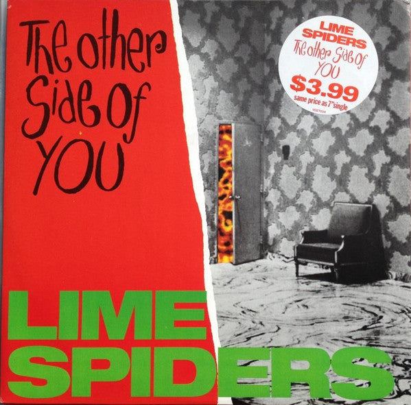 The Lime Spiders – The Other Side Of You 12" vinyl record, image 2 of 5