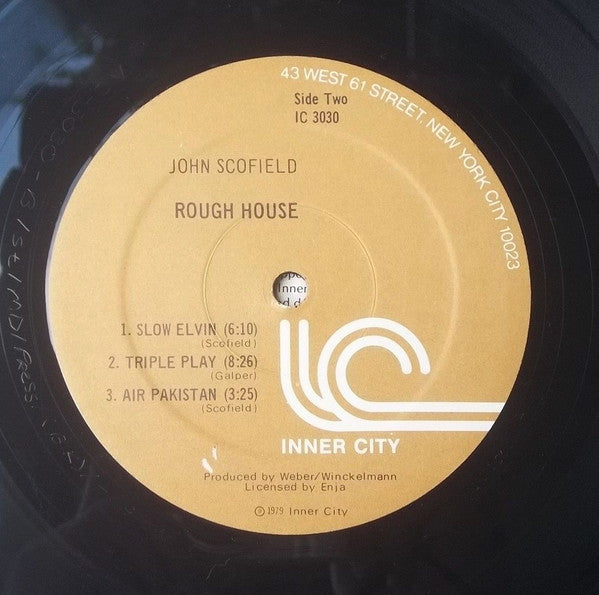 John Scofield Quartet – Rough House LP vinyl record, image 4 of 4