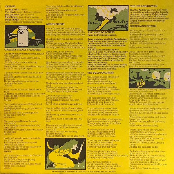 Steeleye Span – Parcel Of Rogues LP vinyl record, image 7 of 8