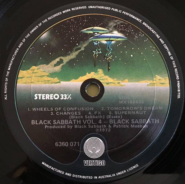 Black Sabbath – Black Sabbath Vol 4 LP vinyl record, image 4 of 5