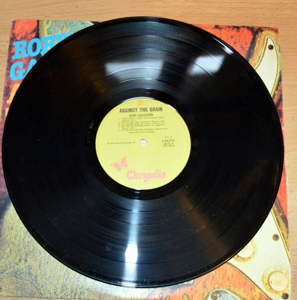 Rory Gallagher – Against The Grain LP vinyl record, image 2 of 2