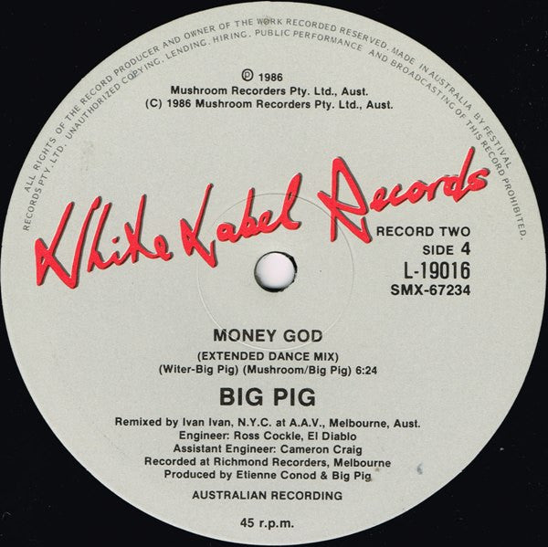 Big Pig – Big Pig (2x12") 12" vinyl record, image 7 of 9