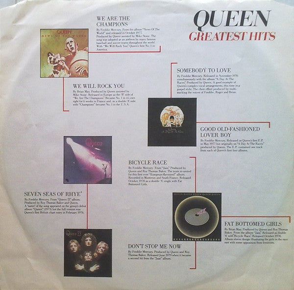 Queen – Greatest Hits LP vinyl record, image 5 of 8