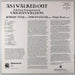 Ralph Vaughan Williams, Robert Tear, Philip Ledger, Hugh Bean – As I Walked Out - Folk Song Arrangements LP vinyl record, image 2 of 4
