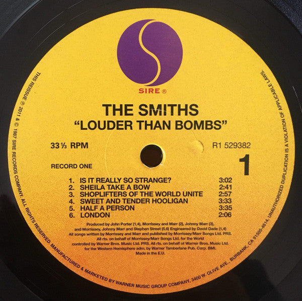 The Smiths – Louder Than Bombs (2xLP) LP vinyl record, image 6 of 9