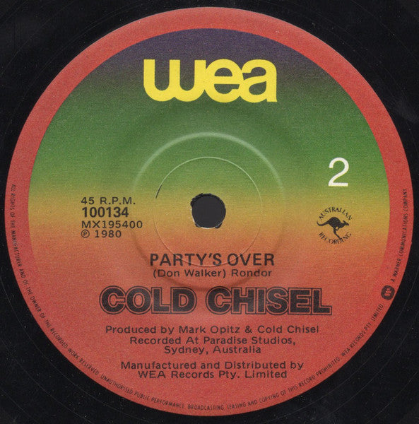 Cold Chisel – Knockin' On Heaven's Door 7" vinyl record, image 4 of 4
