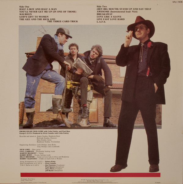 Nick Lowe And His Cowboy Outfit – Nick Lowe And His Cowboy Outfit LP vinyl record, image 2 of 4