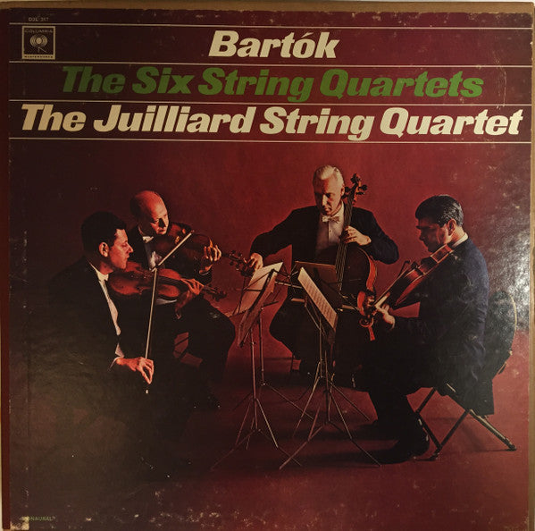 Béla Bartók, Juilliard String Quartet – The Six String Quartets (3xLP) LP vinyl record, image 1 of 9