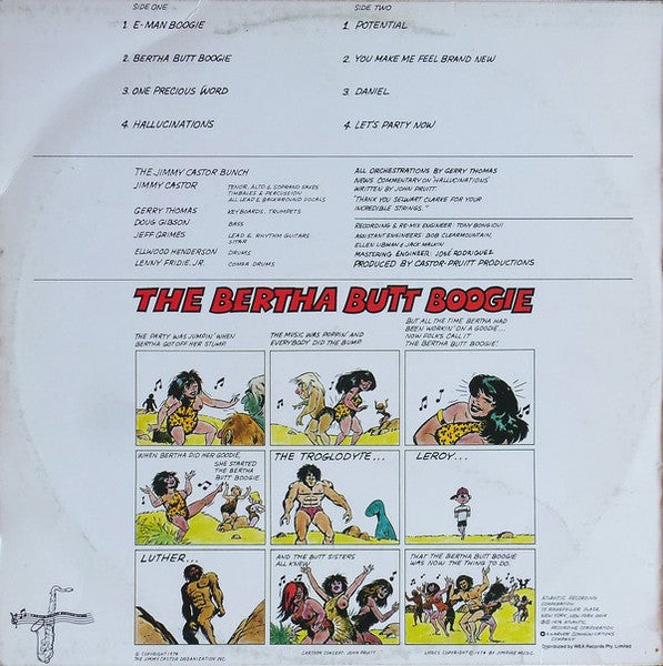 The Jimmy Castor Bunch, The Everything Man – Butt Of Course... LP vinyl record, image 2 of 4