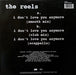 The Reels – I Don't Love You Anymore 12" vinyl record, image 2 of 4