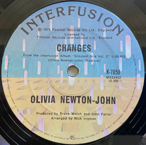 Olivia Newton-John – Jolene 7" vinyl record, image 2 of 2
