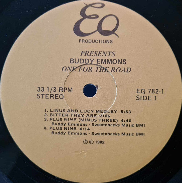Buddy Emmons – One For The Road LP vinyl record, image 3 of 4