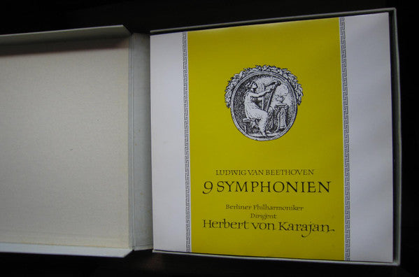 Ludwig van Beethoven, Herbert von Karajan, Berliner Philharmoniker – 9 Symphonien (8xLP) LP vinyl record, image 2 of 4