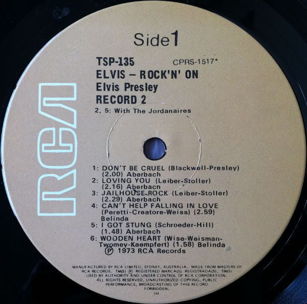 Elvis Presley – Rock 'N' On (2xLP) LP vinyl record, image 4 of 7
