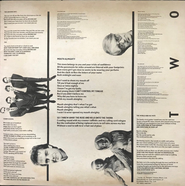 Elvis Costello & The Attractions – Punch The Clock LP vinyl record, image 6 of 6