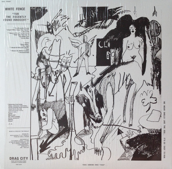 White Fence – For The Recently Found Innocent LP vinyl record, image 3 of 7