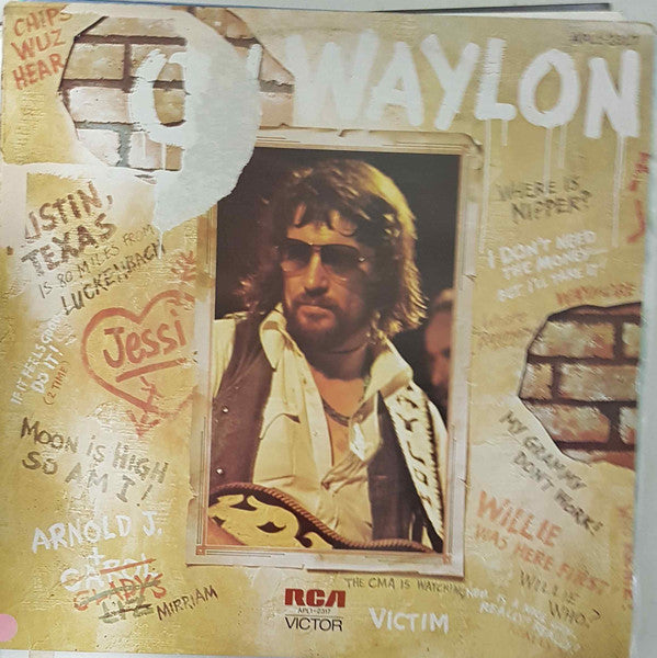Waylon Jennings – Ol' Waylon LP vinyl record