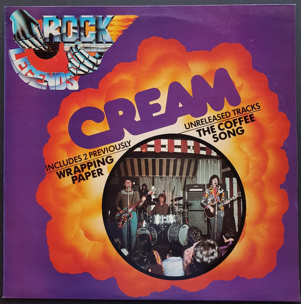 Cream – Rock Legends LP vinyl record, image 1 of 4