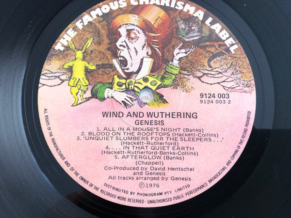 Genesis – Wind & Wuthering LP vinyl record, image 5 of 7