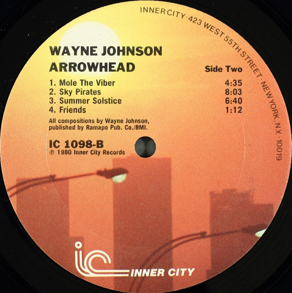 Wayne Johnson Trio – Arrowhead LP vinyl record, image 4 of 4