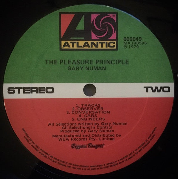 Gary Numan – The Pleasure Principle LP vinyl record, image 4 of 6