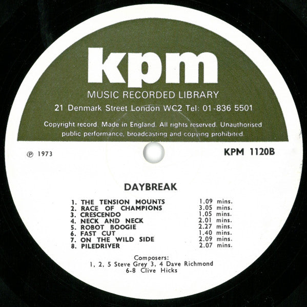 Various – Daybreak LP vinyl record, image 4 of 4