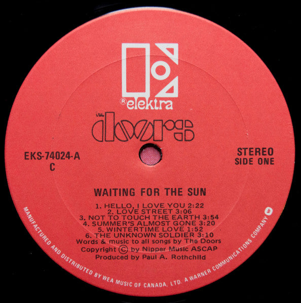 The Doors – Waiting For The Sun LP vinyl record, image 5 of 7